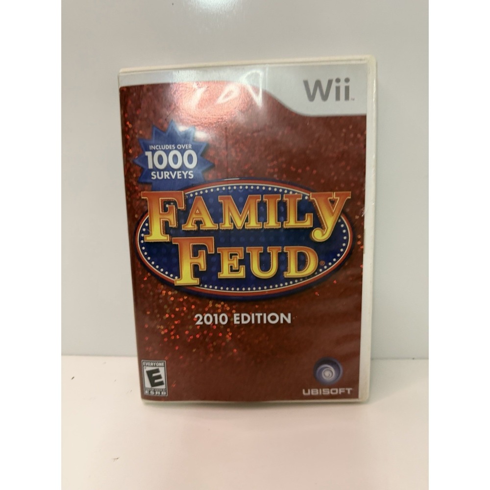 Family Feud 2010 Edition Nintendo Wii Complete CIB